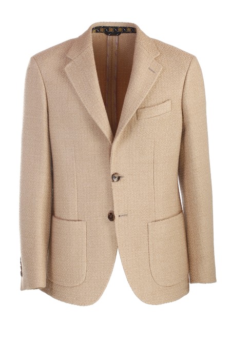 Shop ETRO  Giacca: Etro giacca monopetto.
Revers.
Maniche lunghe.
Tasche applicate.
Taschino su petto.
Doppio spacco posteriore.
Chiusura con tre bottoni.
Composizione: 74% Acrilico 26% Poliestere.
Fabbricato in Italia.. 1G556 0112-0800